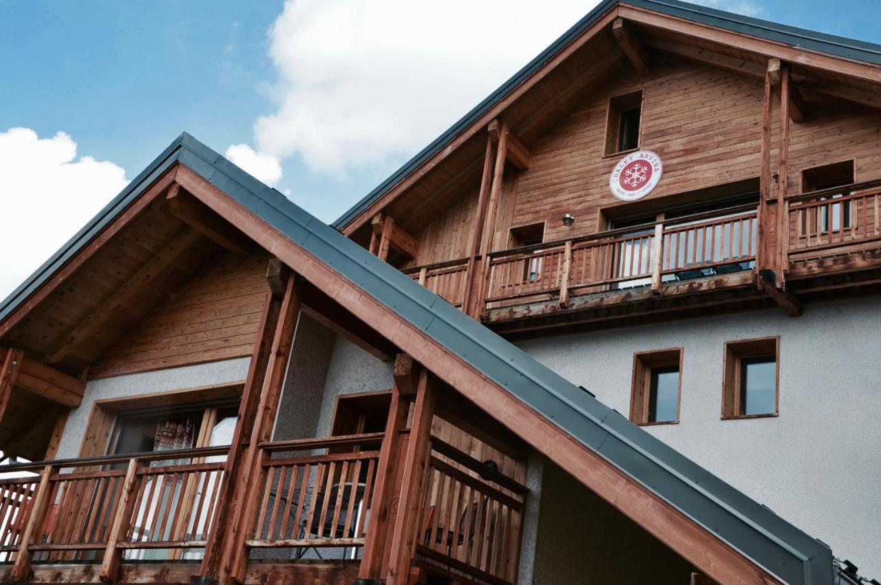 Апарт отель Chalet Arvina Сен-Жан-д'Арв Экстерьер фото